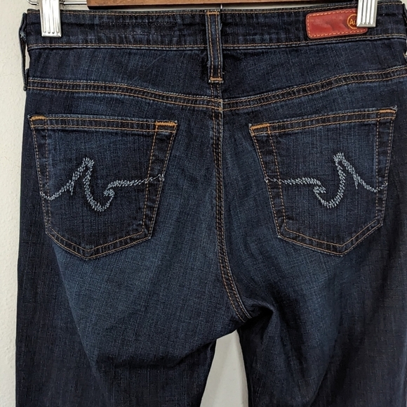 Adriano Goldschmied AG The Catwalk Straight Leg Dark Wash Denim Jeans Size 24 R - Picture 7 of 15